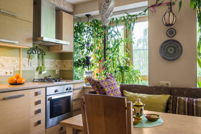 Garden on the loggia Garden on the loggia