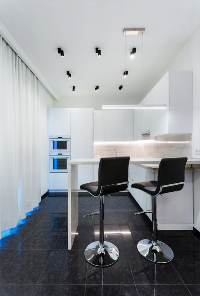 white kitchen with bar counter white kitchen with bar counter