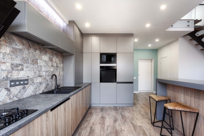 kitchen with pencil cases kitchen with pencil cases