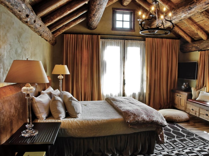 bedroom in english country style bedroom in english country style