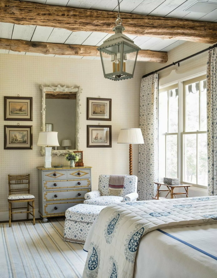 bright bedroom in Provence style bright bedroom in Provence style