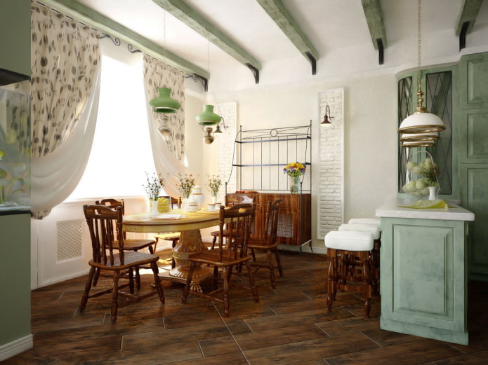 rustic house with dining room rustic house with dining room