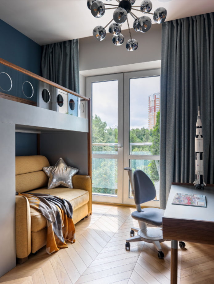 sofa in the children's room sofa in the children's room