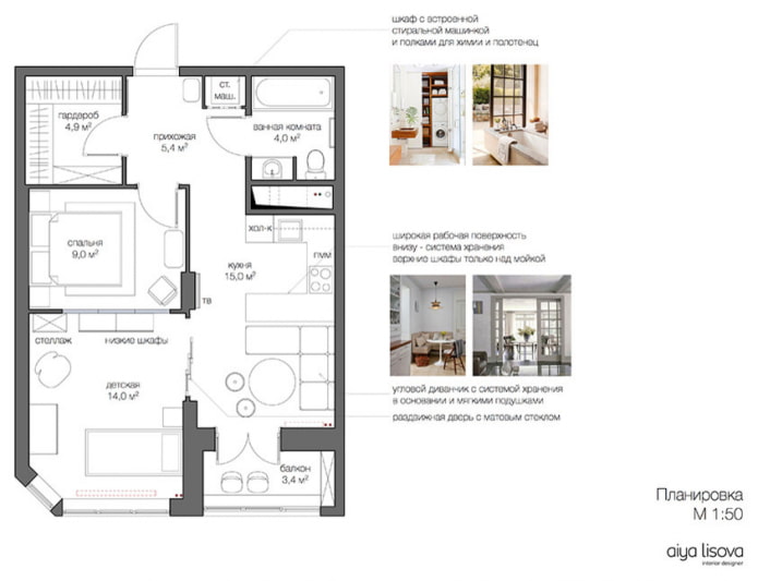Layout after renovation