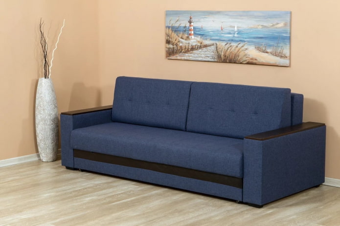 straight folding sofa
