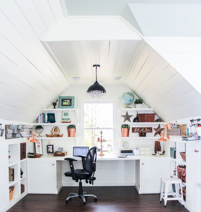 attic workplace attic workplace