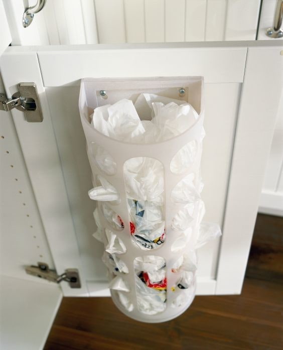 Container on the cabinet door