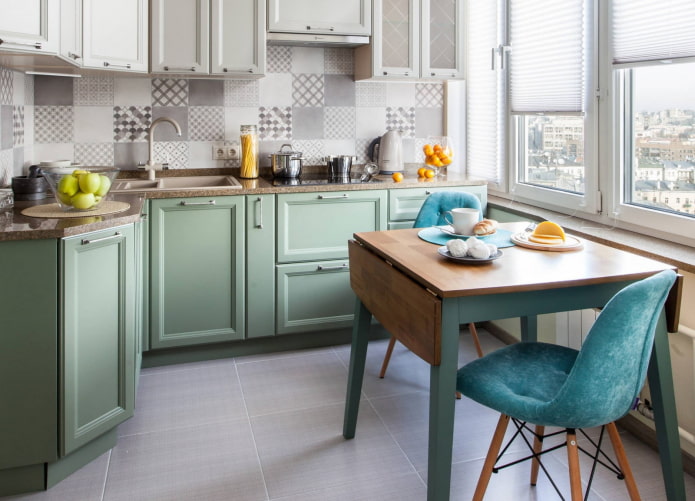 small kitchen in modern style small kitchen in modern style