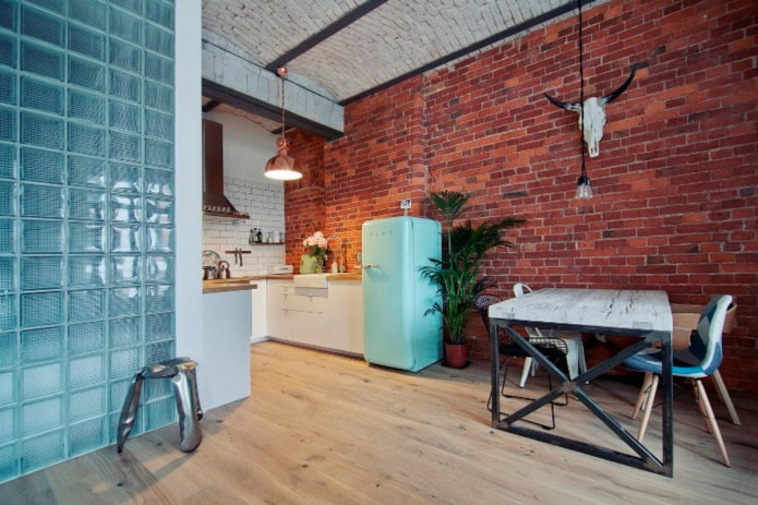 glass in the interior glass in the interior