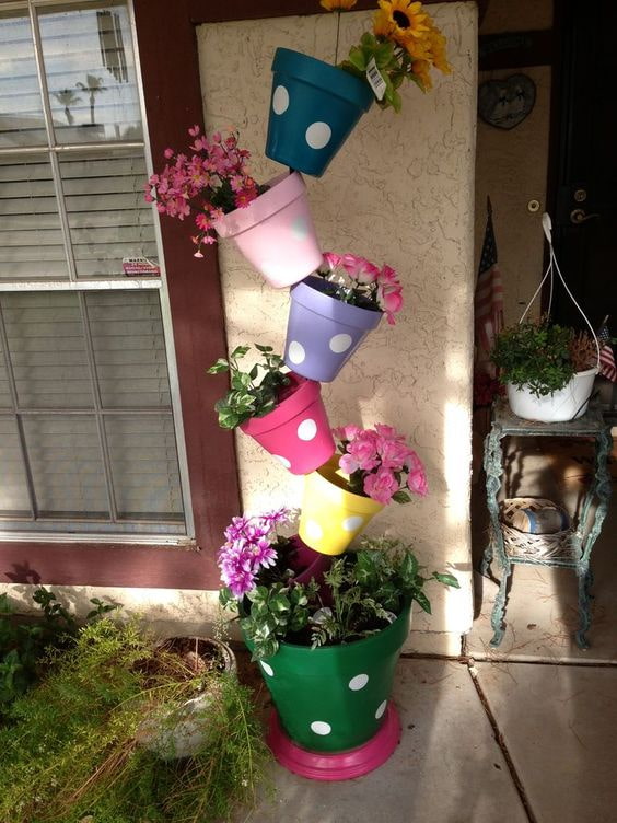 Vertical flower bed option Vertical flower bed option