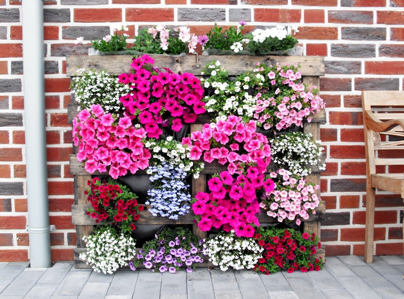 How to make a vertical flower bed? How to make a vertical flower bed?