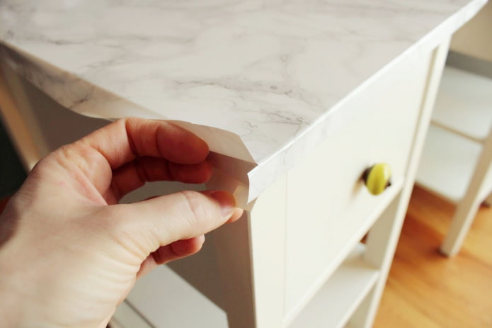 Pasting countertops Pasting countertops