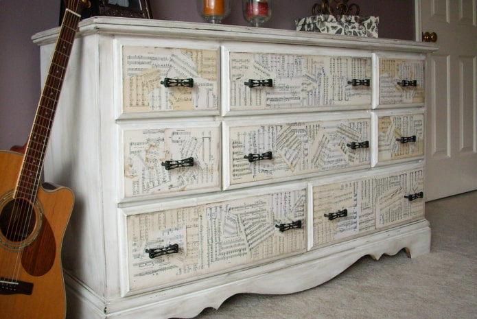 Decoupage notes Decoupage notes