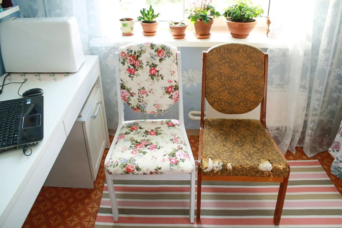 Changing the chair Changing the chair