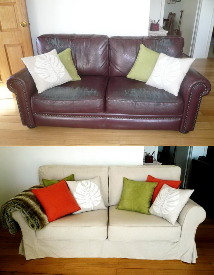 Overtightened sofa Overtightened sofa