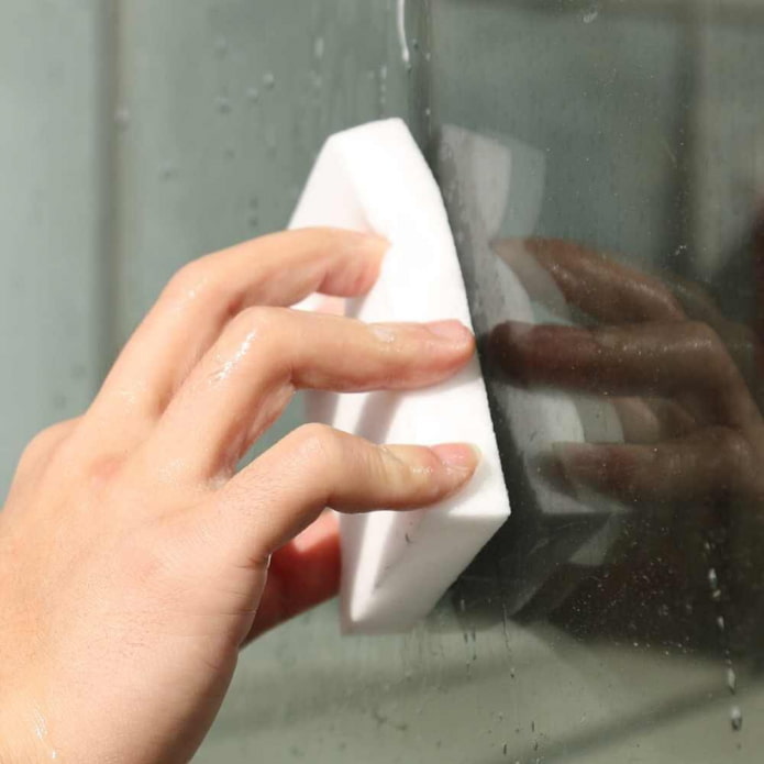 melamine sponge for glass