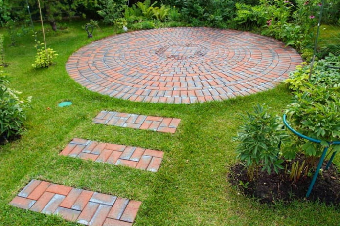 Brick path Brick path