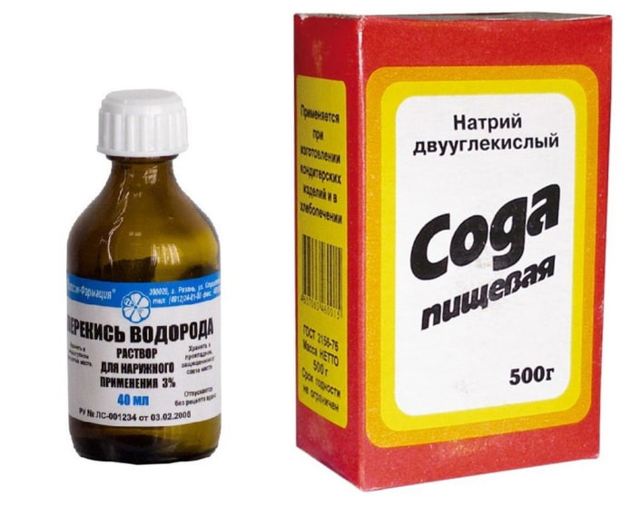 Soda and peroxide against limescale