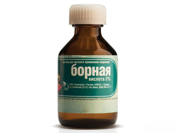 Boric acid against limescale