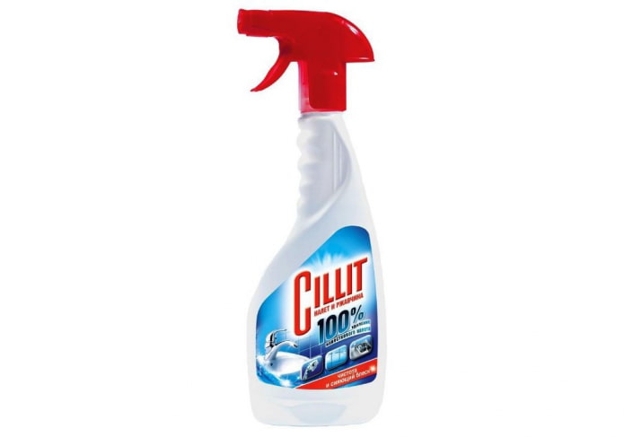 Cillit BANG from plaque and rust