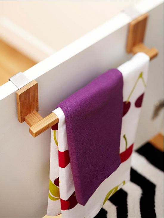 Towel on the door Towel on the door