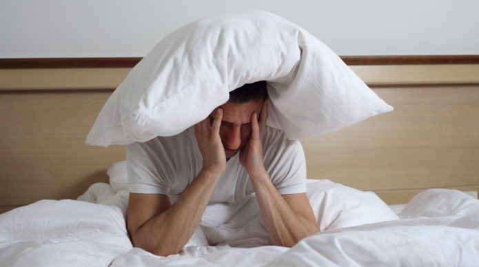 Uncomfortable pillow