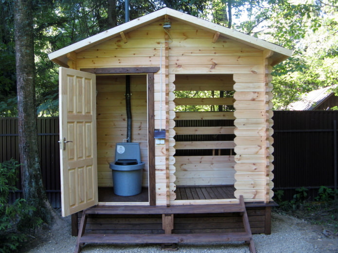 Toilet and shower under one roof Toilet and shower under one roof