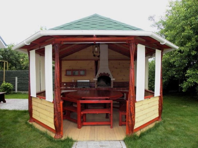Summer kitchen in the country Summer kitchen in the country