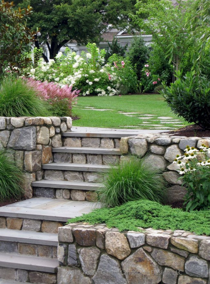 stone retaining walls