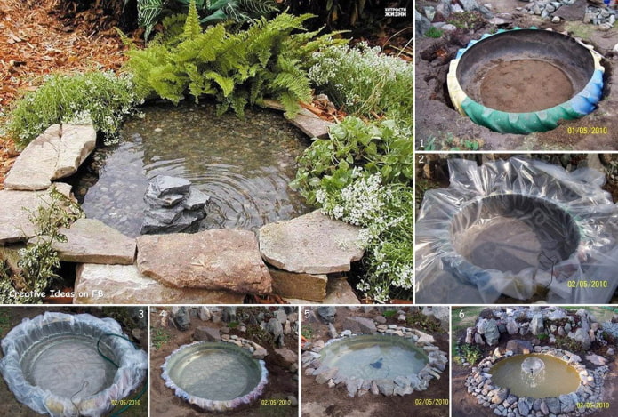 Tire pond