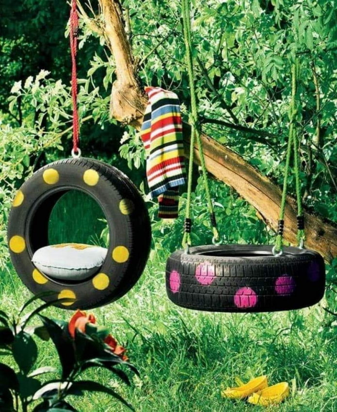 Tire swing