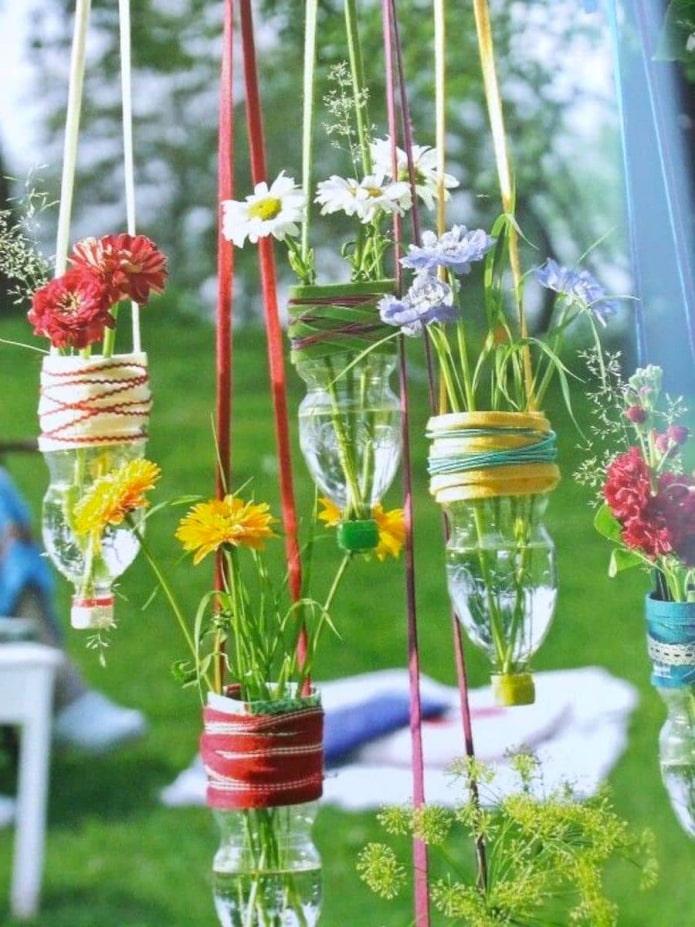 Bottle vases Bottle vases
