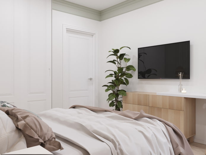 Door, TV, dressing room Door, TV, dressing room