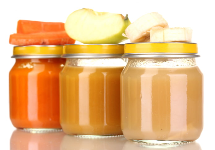 Baby food jars
