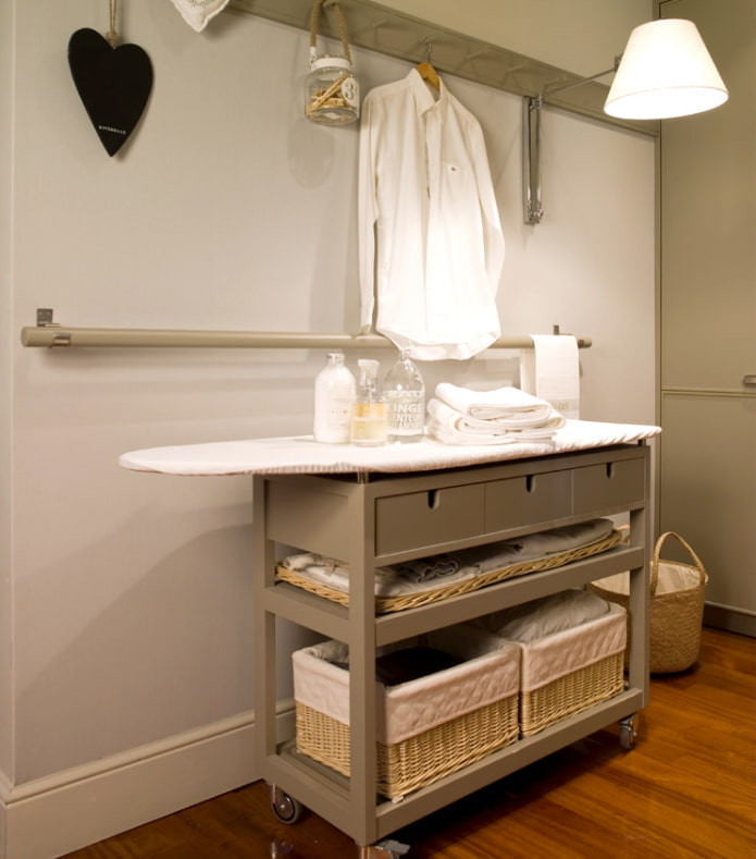 Chest of drawers-ironing board