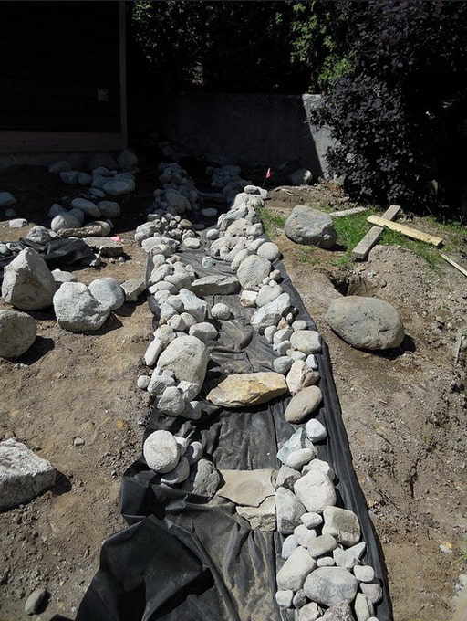 dry stream step by step