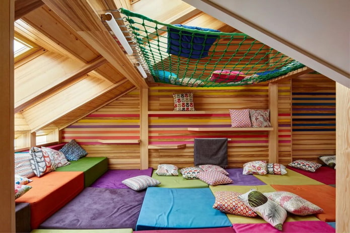 playroom in the house