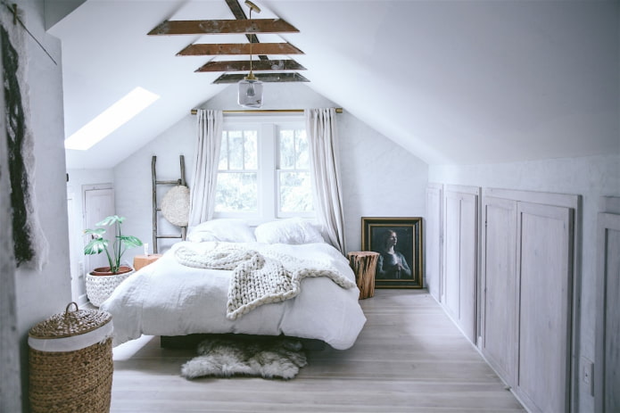 scandi style bedroom