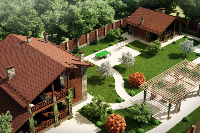 scheme of a plot of 10 acres