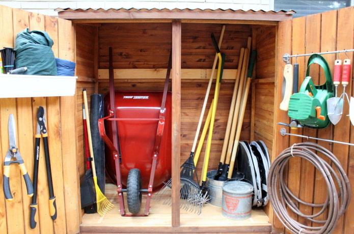 Shed for garden tools Shed for garden tools