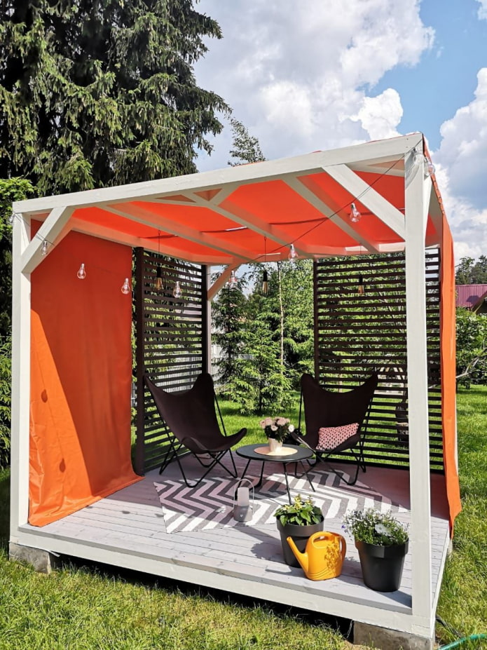 modern gazebo