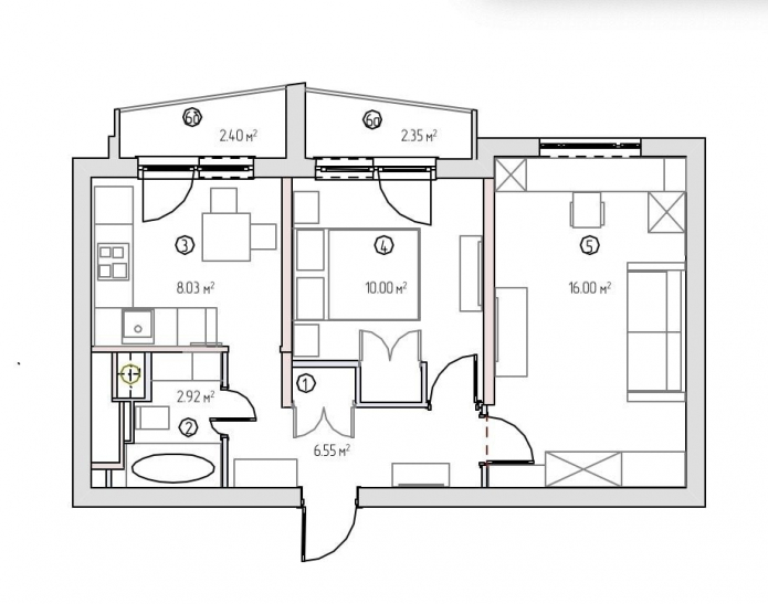 Scheme after redevelopment Scheme after redevelopment