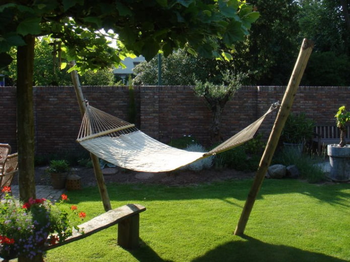 fastening on two beams