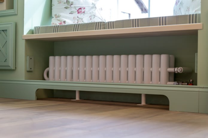 hide a radiator in a Provence style room hide a radiator in a Provence style room