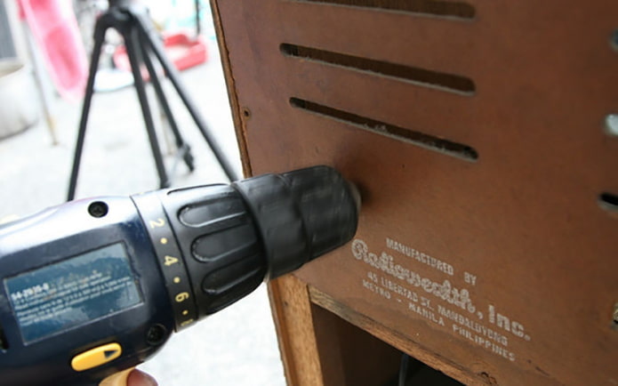 Making holes Making holes