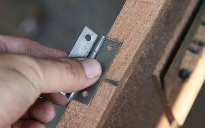 Making the back wall Making the back wall