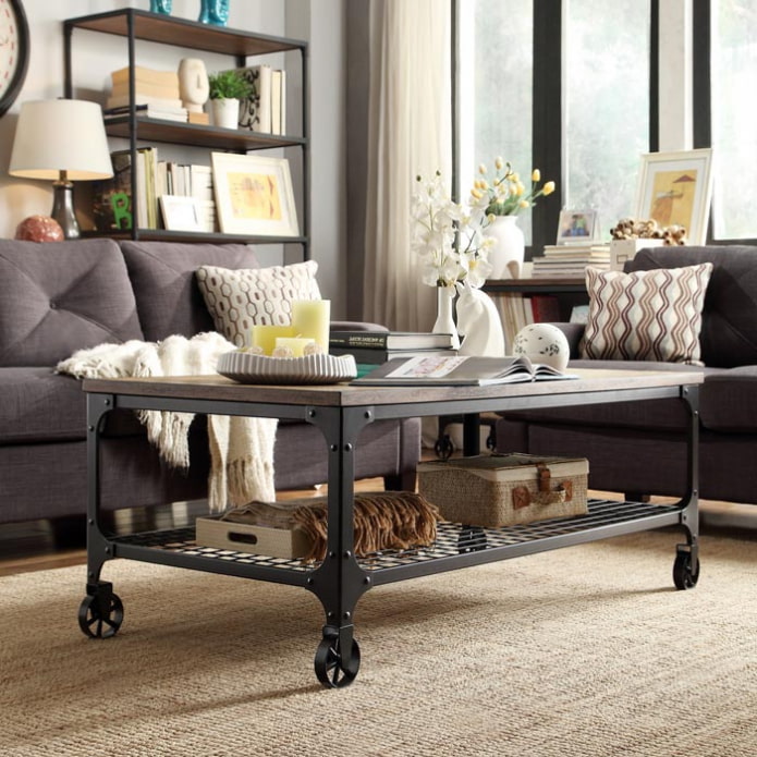 coffee table on wheels coffee table on wheels