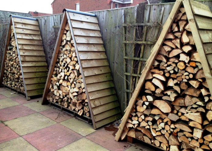 woodshed in the form of a house