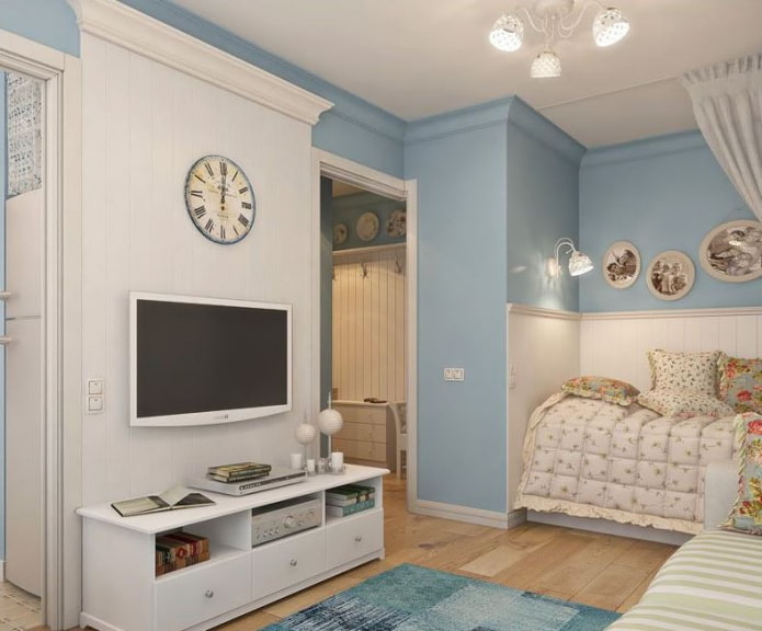 TV area visualization