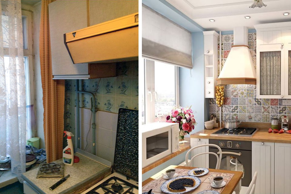 Impressive alteration of the one-room Khrushchev 28 sq m Impressive alteration of the one-room Khrushchev 28 sq m